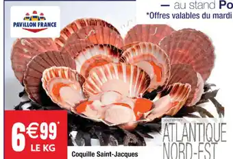 Cora x Carrefour Coquille Saint-Jacques offre