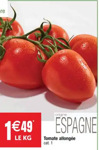 Cora x Carrefour Tomate Allongée offre