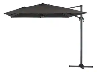 Bricorama Parasol jardin déporté Alu Sun 4 - Rectangle - 3 x 4 m - Noir offre