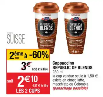 Cora x Carrefour Cappuccino offre