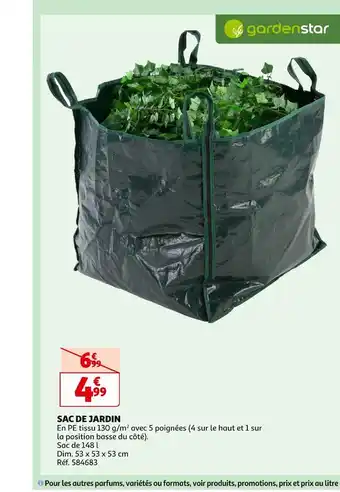 Auchan gardenstar SAC DE JARDIN offre