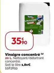 Weldom Vinaigre concentre offre