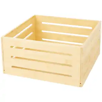 Action Action Caisse de rangement en bambou Absolu Chic offre