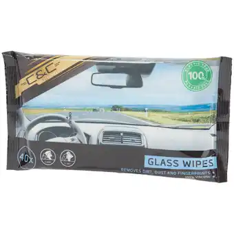 Action C&C Lingettes humides pour voiture C&C offre