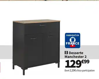 Conforama DESSERTE MANCHESTER 2 offre