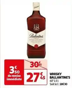 Auchan Ballantine's - whisky offre