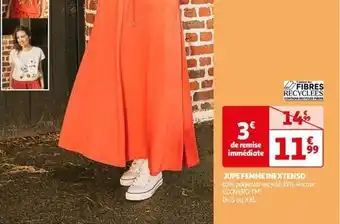 Auchan Inextenso - jupe femme offre