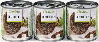Petit Casino LENTILLES PRÉPARÉES offre