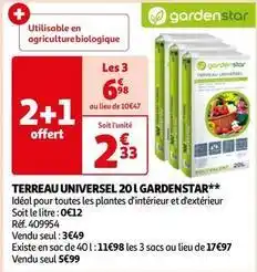 Gardenstar - terreau universel