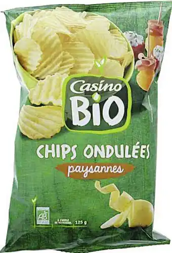 Spar CHIPS ONDULÉES PAYSANNES BIO offre