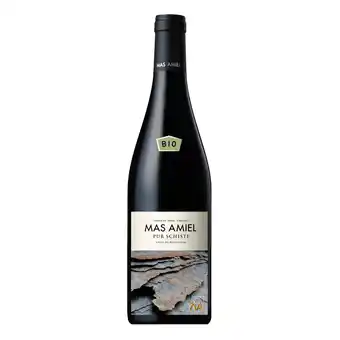 E.Leclerc Mas Amiel Pur Schiste BIO, 2020 - Côtes-du-Roussillon AOP - Rouge - 75 cl - étiquette abîmée offre