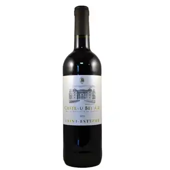 E.Leclerc Château Bel Air, 2019 - Saint-Estèphe AOP - Rouge - 75 cl - étiquette abîmée offre