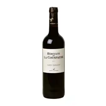 E.Leclerc Héritage de la Couspaude, 2019 - Saint-Emilion AOP - Rouge - 75 cl - étiquette abîmée offre