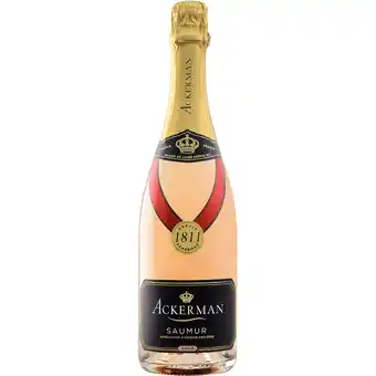 E.Leclerc Saumur AOP Ackerman - Brut Rosé - 75 cl - étiquette abîmée offre