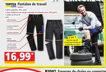 Norma TOPTEX Pantalon de travail offre