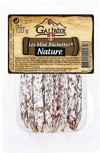 Spar LES MINIS BÛCHETTES NATURE offre