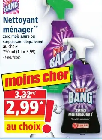 Norma Nettoyant ménager offre