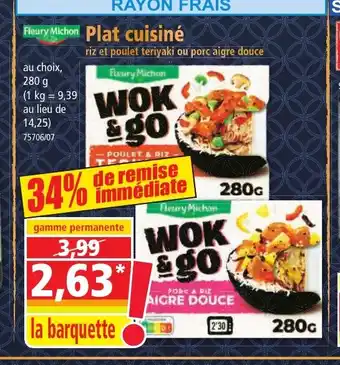 Norma Fleury Michon Plat cuisiné offre