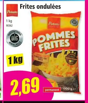 Norma Frites ondulées offre