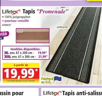 Norma Lifete Tapis "Promenade" offre