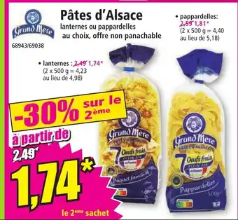 Norma Pâtes d'Alsace offre