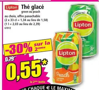 Norma Lipton Thé glacé offre