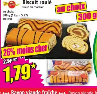 Norma Biscuit roulé offre