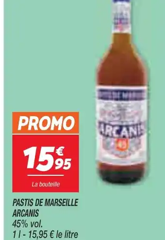 Netto PASTIS DE MARSEILLE offre