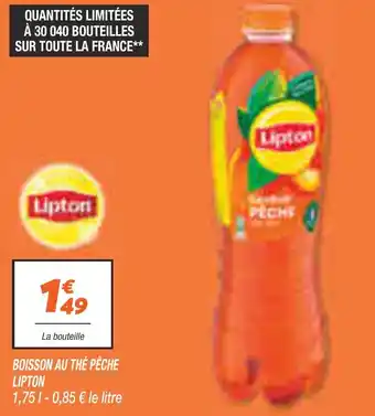 Netto BOISSON AU THÉ PÊCHE LIPTON offre
