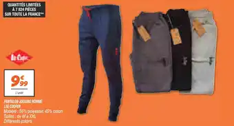 Netto PANTALON JOGGING HOMME LEE COOPER offre