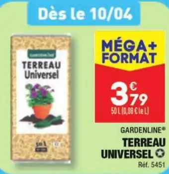 GARDENLINE® TERREAU UNIVERSEL✪