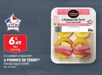 ALDI ST-CLÉMENT LE BOUCHER® 4 POMMES DE TERRE(A) offre