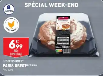 ALDI DESSERISSIMESⓇ PARIS BREST(A)**** offre
