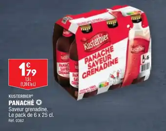 ALDI KUSTERBIER® PANACHÉ ✪ offre