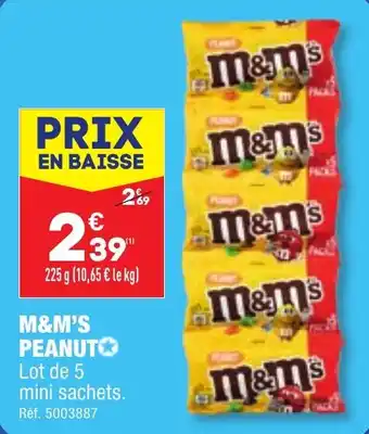 ALDI M&M'S PEANUT✪ offre