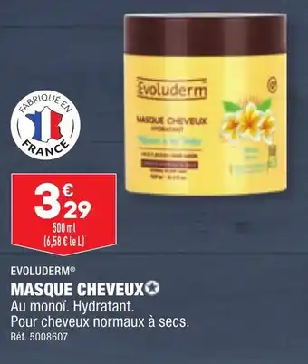ALDI EVOLUDERM® MASQUE CHEVEUX offre