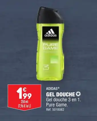 ALDI ADIDAS® GEL DOUCHE✪ offre