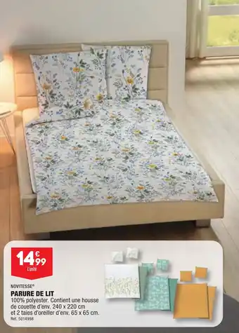 ALDI NOVITESSEⓇ PARURE DE LIT offre