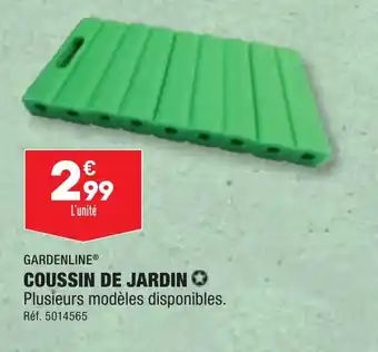 ALDI GARDENLINE® COUSSIN DE JARDIN offre