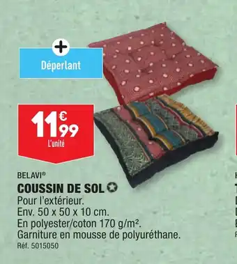 ALDI BELAVIⓇ COUSSIN DE SOL✪ offre