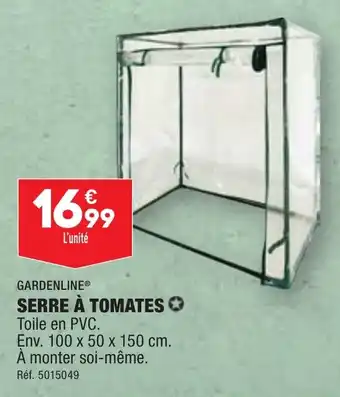 ALDI GARDENLINE® SERRE À TOMATES ✪ offre