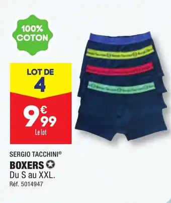 ALDI SERGIO TACCHINIⓇ BOXERS ✪ offre