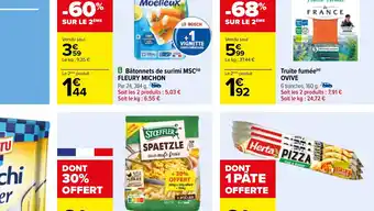 Carrefour Daurade royale offre