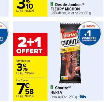 Carrefour Plateau d'assortiment sec CARREFOUR Le Marche offre