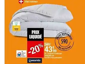 BUT Couette Freshcool 140 X 200 Cm Dreaméa offre