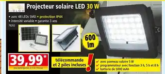 Norma I-GLOW Projecteur solaire LED 30 W offre