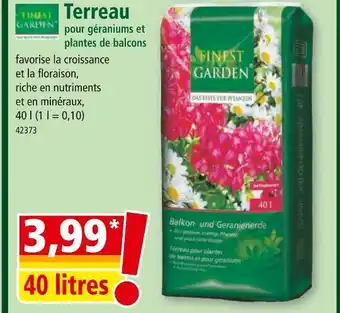 Norma FINEST GARDEN Terreau offre