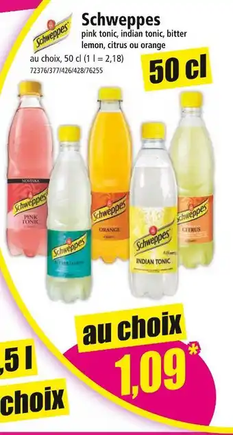 Norma Schweppes Schweppes offre