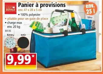 Norma CASA ROYALE Panier à provisions offre