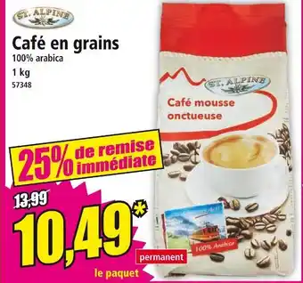 Norma ST. ALPINE Café en grains offre